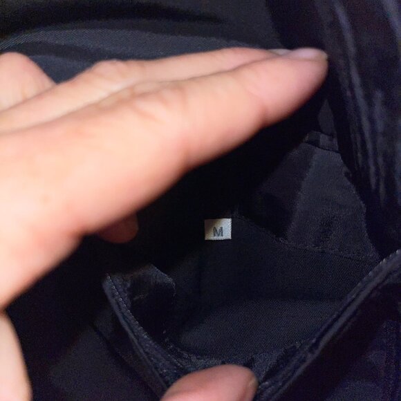 Masatomo Vintage Mens Pants Suit Size Medium Black Rare Pockets Casual - Picture 13 of 16